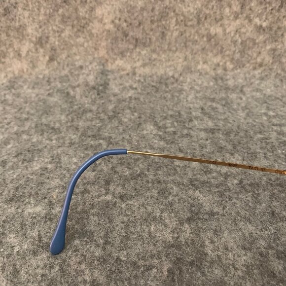 TAXI 251 Vintage Casanova Gold Blue Optical/Prescription Eyeglasses Frame - Picture 13 of 15